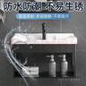 邦可臣陶瓷挂墙式洗手盆柜组合阳台壁挂洗脸盆家用小户型卫生间洗手面盘 洗手盆柜+冷热龙头5136cm 自行安装 实拍图