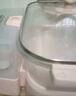 美膳雅实用家用电蒸锅玻璃蒸锅大容量多功能炖蒸煮一体蒸箱蒸鱼锅家用3-4人商用智能触控5L夕岚粉电蒸锅 5L 夕岚粉电蒸锅 实拍图
