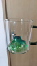 雅集观山玻璃杯千里江山茶杯耐热玻璃水杯子冰山创意威士忌家用2只装 实拍图