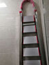 添禧 梯子家用不锈钢折叠人字梯加厚室内楼梯多功能伸缩爬梯 不锈钢加宽加厚16CM七步 实拍图