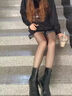 浪莎丝袜女夏季薄菠萝袜不掉档耐穿肉色性感连裤袜任意剪光腿神器黑丝 【2条肤色+2条黑色】 L 大码【防勾丝】适合110-150斤 实拍图