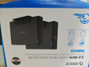 奥睿科（ORICO）移动硬盘底座USB3.0 3.5英寸硬盘座台式机械硬盘盒SATA串口SSD固态外置盒子外壳  黑色7688U3 实拍图