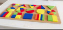 马丁兄弟 12孔形状配对板蒙氏早教玩具儿童几何图形嵌板一岁宝宝玩具 实拍图