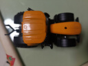 翊玄玩具 拖拉机模型工程车玩具车合金车模仿真模型儿童男孩玩具农夫车 拖拉机头-橙色 实拍图