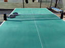 双鱼 乒乓球网架含网套装 便携式自由伸缩室内户外乒乓球台球桌网架 黑红 实拍图