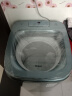 海尔（Haier）洗衣机直驱全自动波轮 小型迷你婴儿儿童 除菌5公斤变频小小神童洗衣机B378 上新丨一级能效+迷你机身+除菌变频5KGB378 实拍图