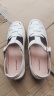 暇步士（Hush Puppies）凉鞋女士罗马包头平底休闲沙滩鞋B2I46BH4 白色 39 晒单实拍图