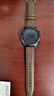 今舞 适用Ticwatch prox表带真超纤皮革硅胶混合pro3手表表带pro2021表链腕带 咖啡色 Ticwatch Pro/3/X（22mm） 实拍图