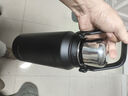 富光保温杯大容量男女316不锈钢户外旅行水杯壶泡茶杯车载杯子 黑色 1500ml 实拍图