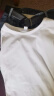 欧玫缇轻奢男装 短袖t恤男士新款夏季修身简约纯色百搭夏装舒适休闲上衣 白色 L（115-130斤） 晒单实拍图