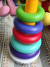 林老师婴儿叠叠乐6-12个月音乐不倒翁彩虹塔套圈幼儿童早教启智玩具 七层音乐彩虹塔 实拍图