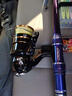 达亿瓦（DAIWA） 23款CROSSFIRE LT穿越火线纺车轮微物远投泛用路亚矶钓海钓鱼轮 6000-H/中杯/5.7速比/泄力12 实拍图