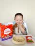 伊威（Eastwes）【任选5件享6折】儿童面条蝴蝶面米饼磨牙零食,享婴儿宝宝1岁食谱 【5件享6折】彩蔬碎碎面180g 实拍图