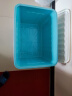 SPACEXPERT 衣物收纳箱塑料整理箱80L蓝色 1个装 带轮 实拍图