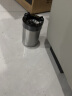 宫薰 烟灰缸防飞灰带水箱创意家用办公室茶几装饰摆件 太空银 实拍图