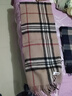 恒源祥100纯羊毛围巾男女通用秋冬季保暖围脖时尚格子情侣英伦休闲长巾 驼格 均码 实拍图