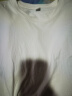 真维斯（Jeanswest）短袖t恤男夏季纯色290g重磅半袖白色宽松大码华夫格男士体恤 晒单实拍图