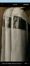 JEKO&JEKO衣服防尘罩防尘袋10件套大衣羽绒服衣物收纳袋透明衣罩挂衣袋灰色 实拍图