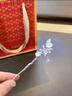 中国黄金（CHINA GOLD）十二花神珍珠银发簪女银古风国潮银簪子情人节实用生日礼物送女友 【京速达】七月蜀菊【温和绽放】 实拍图