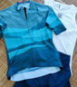 兰帕达骑行服公路车男夏季骑行服短袖上衣骑行短裤套装速干骑行衣风尚 西域-熊猫蓝短袖 2XL （适合体重160-179斤） 实拍图