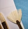 温莎牛顿（WINSOR&NEWTON） 温莎牛顿 画家专用油画笔 长杆猪鬃 专为油画创作设计 6支套装 晒单实拍图