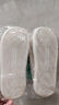 安尚芬秋冬棉拖鞋男士居家舒适加厚保暖卡通软底防滑情侣室内外棉拖鞋女 白色 36-37 实拍图