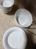 几物森林 碗陶瓷碗餐具套装碗碟盘套装简约浮雕米饭碗汤碗 6.8英寸2只装 晒单实拍图