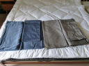 康尔馨五星级酒店床品A类60支纯棉贡缎简约四件套全棉被套蓝色1.8米床 实拍图