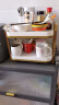 喻品厨房置物架沥水杯架收纳置物架客厅玻璃茶杯沥水托盘ZW107双层 实拍图