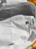 卡帝乐鳄鱼衬衫男秋季经典纯色白衬衫男修身正装商务休闲衬衣男 白色 XL 实拍图
