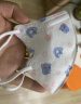袋鼠医生儿童口罩3D立体0-3岁宝宝口罩30支装小号男宝 实拍图