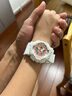 正港学生手表初中女孩夜光防水多功能运动儿童青少年ins风独角兽电子 851珍珠白【女款】 实拍图