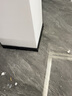 仓藏 铝合金踢脚线超薄卡扣式墙角贴脚线条金属不锈钢安装极简地脚线 【送配件】雅典黑6cm高/1米的价格 实拍图