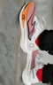 鸿星尔克芷境2代马拉松跑步鞋全掌碳板PB竞速跑鞋专业减震运动鞋子 粉鸿豹-微晶白（男） 39 实拍图