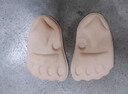 木清清前掌垫女士半码鞋垫前脚掌袜防滑防痛高跟鞋防掉神器超软自粘半垫 米色（2双装） 实拍图
