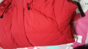 君羽户外羽绒服女中长款800蓬白鹅绒23年新款冬时尚加厚鹅绒服H52316 红色 M（推荐105-115斤） 晒单实拍图