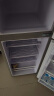 夏新98L冰箱小冰箱 双门迷你小型电冰箱 家用租房冷藏冷冻节能电冰箱  一级能效/98L银【2-3人使用】 实拍图