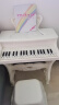 奥智嘉电子琴儿童钢琴玩具女孩生日礼物3-6岁早教音乐器带话筒 实拍图