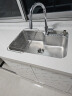 科勒（KOHLER）大单槽304不锈钢加厚大容量水槽洗碗池抽拉龙头套餐26957 晒单实拍图