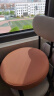 哈骆顿（HALODN）凳子家用 餐厅椅子 餐凳 梳妆凳 靠背凳 化妆凳 可叠放轻奢 圆凳 浅灰-【京速达】（高45cm） 长35*宽35*坐高45【98%次日到】 实拍图