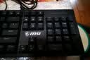 【8成新】微星（MSI）GK50Z 机械键盘 红轴 RGB光效 有线 游戏电竞办公键盘 104键 吃鸡键盘 黑色   实拍图