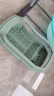 憨憨乐园 乌龟缸生态缸饲养箱龟缸塑料小型小乌龟宠物缸免换水养龟专用箱专用缸家用盒盆带晒台 中号 实拍图