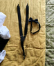罗蒙儿童礼服六一演出服男童毕业主持长袖长裤背带套装 黑色140 实拍图