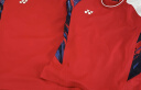 YONEX尤尼克斯羽毛球服国家队球迷版情侣男款短袖10574CR水晶红L码 晒单实拍图