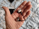 阿思翠 Astrotec GX60 有线耳机入耳式HIFI降噪环绕重低音发烧半透明游戏音乐3.5mm/type-c耳机带线 GX70 Plus 银灰 3.5 可换线 无麦 实拍图