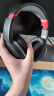 西伯利亚 K02BS2.4G真无线蓝牙游戏耳机头戴式手机低延迟电竞专用三模耳机台式电脑耳机麦克风二合一黑红色 实拍图