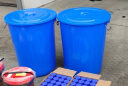 箱大王 Xlj-02 大号加厚塑料圆桶 圆形收纳桶 酒店厨房大容量水桶 蓝色带盖280L 晒单实拍图