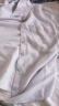 百图betu女装秋季新款衬衫百搭薄款口袋设计长袖衬衫女2307T44 浅紫 S 晒单实拍图