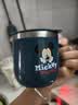 迪士尼（Disney）儿童牛奶杯宝宝学饮杯幼儿园小学生咖啡杯陶瓷马克杯带盖刻度杯 米奇【陶瓷杯】 380ml 实拍图