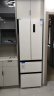 美菱（MeiLing）【无忧嵌】400升法式多门电冰箱家用一级能效嵌入式冰箱四开门超薄60cm底部散热BCD-400WP9CZX白色 实拍图